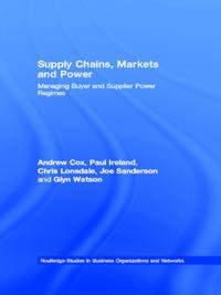 Routledge Studies in Business Organizations and Networks