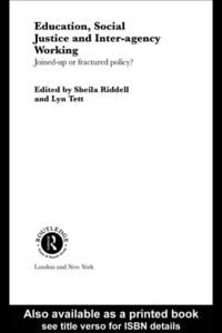 Education, Social Justice and Inter-Agency Working