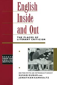 Essays from the English Institute