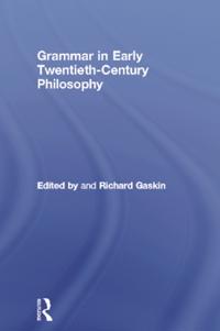 Routledge Studies in Twentieth-Century Philosophy