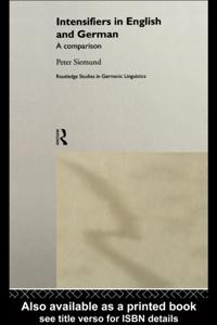 Routledge Studies in Germanic Linguistics