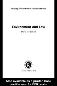 Routledge Introductions to Environment: Environment and Society Texts
