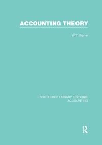 Routledge Library Editions: Accounting