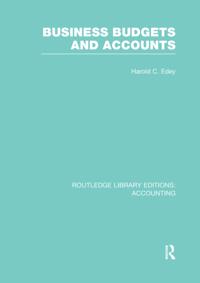 Routledge Library Editions: Accounting