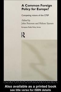 Routledge Research in European Public Policy