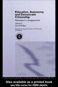 Routledge International Studies in the Philosophy of Education