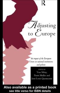 Routledge Research in European Public Policy