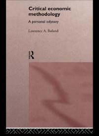 Critical Economic Methodology