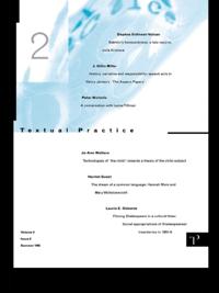 Textual Practice