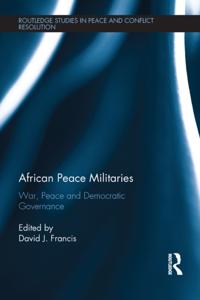 Routledge Studies in Peace and Conflict Resolution