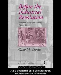 Before the Industrial Revolution