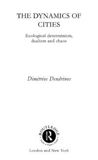 Dynamics of Cities