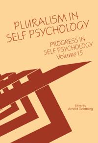 Progress in Self Psychology, V. 15