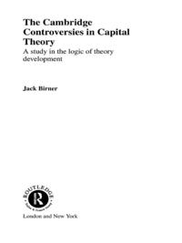 Routledge Studies in the History of Economics