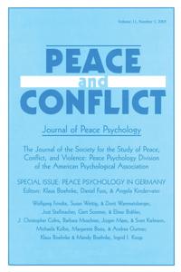 Peace Psychology in Germany