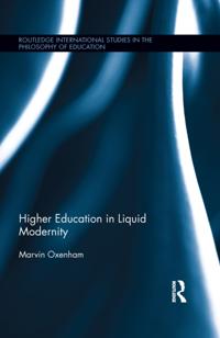 Routledge International Studies in the Philosophy of Education