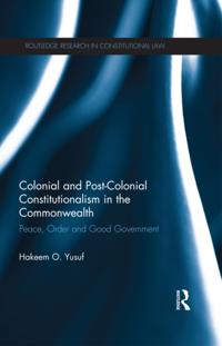 Routledge Research in Constitutional Law