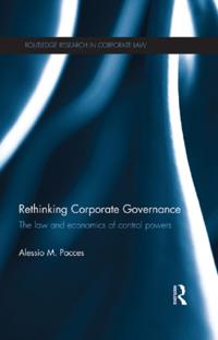 Routledge Research in Corporate Law