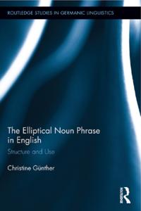 Routledge Studies in Germanic Linguistics
