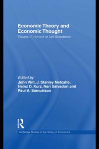 Routledge Studies in the History of Economics