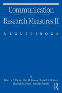 Routledge Communication Series