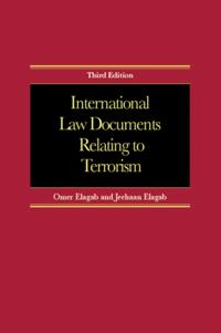 International Law Documents Relating To Terrorism