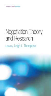 Frontiers of Social Psychology