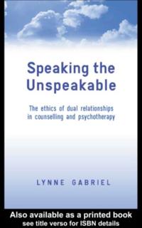 Speaking the Unspeakable