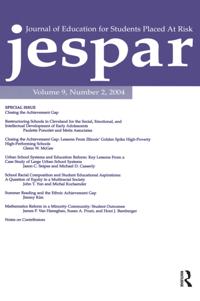 Closing the Achievement Gap