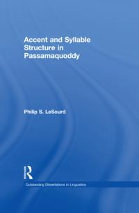 Outstanding Dissertations in Linguistics