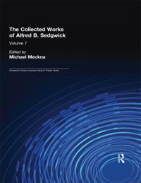 Collected Works of Alfred B. Sedgwick