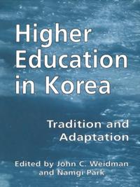 RoutledgeFalmer Studies in Higher Education