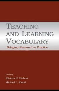 Teaching and Learning Vocabulary
