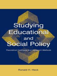 Sociocultural, Political, and Historical Studies in Education