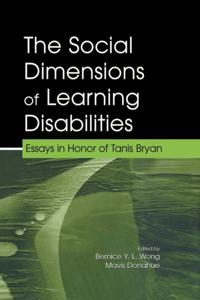 Social Dimensions of Learning Disabilities