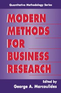Quantitative Methodology Series