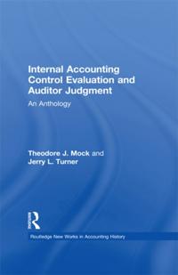 Internal Accounting Control Evaluation and Auditor Judgement