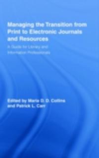Routledge Studies in Library and Information Science