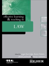 Effective Learning and Teaching in Higher Education
