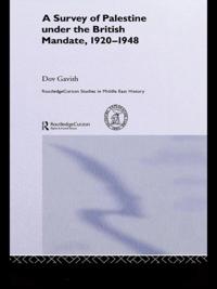 Survey of Palestine Under the British Mandate, 1920-1948