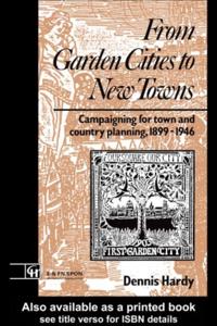 Planning, History and Environment Series