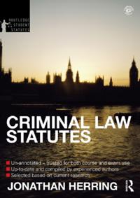 Routledge Student Statutes