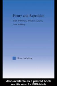 Poetry and Repetition