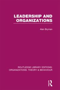 Routledge Library Editions: Organizations