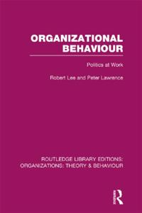 Routledge Library Editions: Organizations