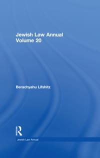 Jewish Law Annual