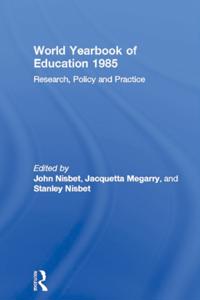 World Yearbook of Education 1985