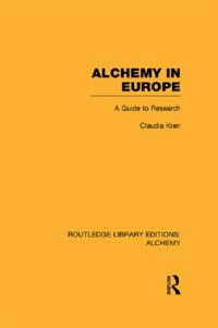 Routledge Library Editions: Alchemy