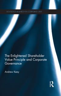 Routledge Research in Corporate Law