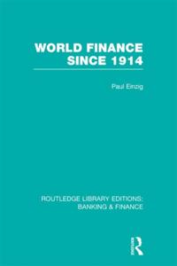Routledge Library Editions: Banking & Finance